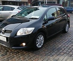 07 Toyota Auris 1.4 petrol (Manual)