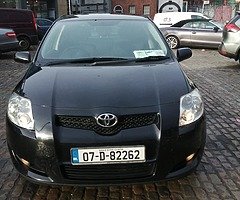 07 Toyota Auris 1.4 petrol (Manual)
