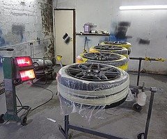 Alloy wheel refurbs