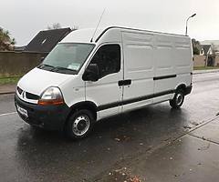 2011 Renault master LWB