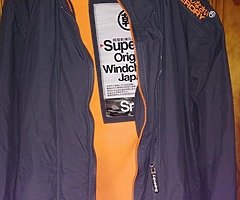 Men's superdry jacket small
