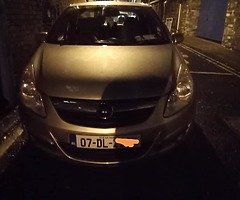 Opel corsa 2007 1.2 petrol manual Swaps for bigger car, 2005 and up