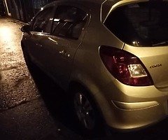 Opel corsa 2007 1.2 petrol manual Swaps for bigger car, 2005 and up