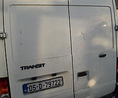 Ford transit 2005