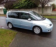 Renault espace NCT 20/7/2020