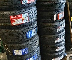 Brand new tyres