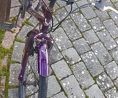 Girl bike