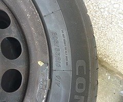 205/55/16 диски на шкоду. состояние шин отличное. [hidden information]
