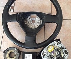 Steering wheel vw passat b6, vw golf mk5