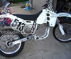 Dirt bike rolling frame