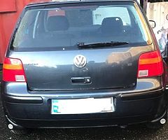Volkswagen golf 1.4 for sale no tax no nct exhaust needs to be fixed