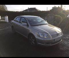 03 toyota avensis