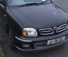 Chep micra 02.gear box problem but driving 150 euros