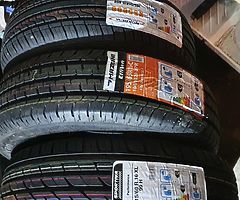 3 brand new tyres R16 R16, R15 €25 each