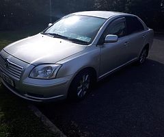 2.2 desiel avensis for sale or swap