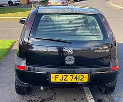 Black 2003 Vauxhall Corsa SXI 1.2 petrol for sale, may swap or P/X