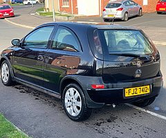 Black 2003 Vauxhall Corsa SXI 1.2 petrol for sale, may swap or P/X - Image 4/8