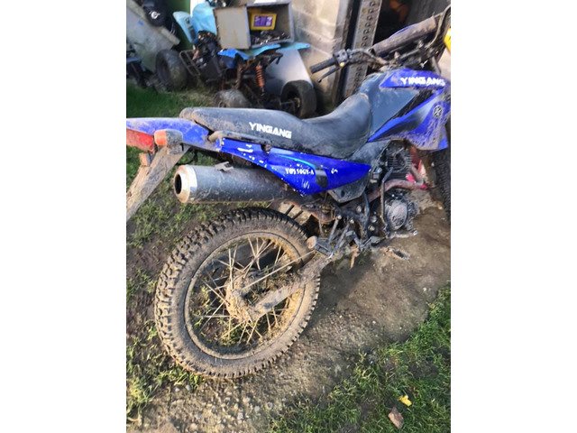 Cheap 2011 yinggang yb150cc great Pull never registered used as fiald bike nobly tyres swap or sell - 1/7