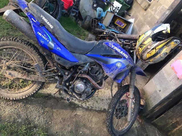 Cheap 2011 yinggang yb150cc great Pull never registered used as fiald bike nobly tyres swap or sell - 3/7