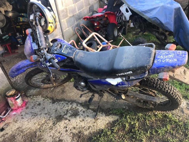 Cheap 2011 yinggang yb150cc great Pull never registered used as fiald bike nobly tyres swap or sell - 5/7