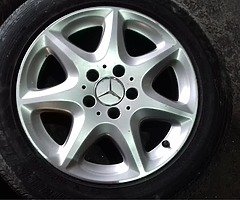 Mercedes s class alloys 16'