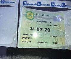 Toyota d4d corrola nct 22/7/2020 - Image 5/5
