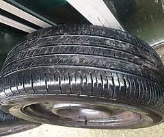 Steel rims and very good tyres.Check the list for spec size.Can sell separately. - Image 4/7