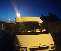 2 Ford transit vans