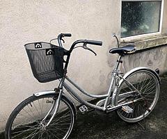 BIKE + basket + locker + lights