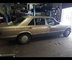 1985 Mercedes SEL 500 on hold