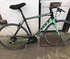 Scott speedster for sale with good condition (pump included). Slight problem with gear shifting.