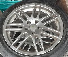 17inch rs4 alloys with tyres