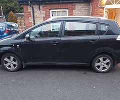 Toyota verso 1.6 petrol
