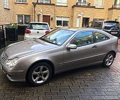 Mercedes C class coupe nct&tax