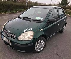 Toyota Yaris 1.0 litre petrol Nct 05/20 127000 miles new clutch manual