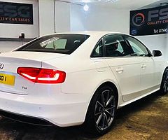AUDI A4 S LINE IBIS WHITE