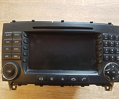 Mercedes clk, e Sat navigation radio