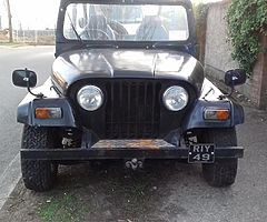 Ford eagle kit jeep 1973 converted to diesel vintage road tax €56 NCT exempt - Image 1/9