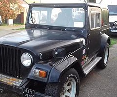 Ford eagle kit jeep 1973 converted to diesel vintage road tax €56 NCT exempt - Image 4/9
