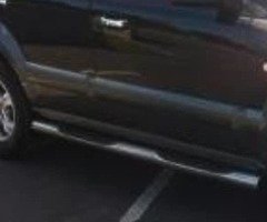Kia Sorento chrome side bars