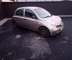 Nissan Micra taxed and NCT