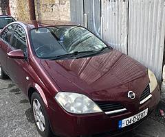 Nissan primera 1.6 petrol