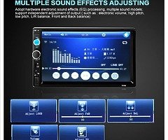 7 inch Bluetooth mp5 car radio video phone mirroring + 12 Led reversing camera free - Image 5/10