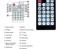 7 inch Bluetooth mp5 car radio video phone mirroring + 12 Led reversing camera free - Image 6/10