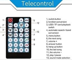 7 inch Bluetooth mp5 car radio video phone mirroring + 12 Led reversing camera free - Image 9/10