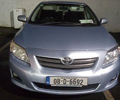 Toyota corolla 2008