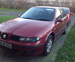 06 SEAT Leon 1.4Petrol no NCT no Tax