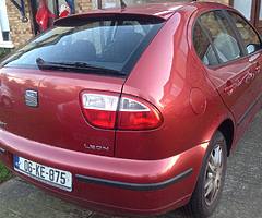 06 SEAT Leon 1.4Petrol no NCT no Tax