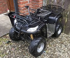 110cc semi automatic quad