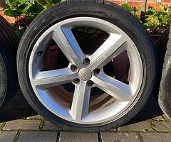 Audi sline genuine oem alloys good Tyres - Image 5/7